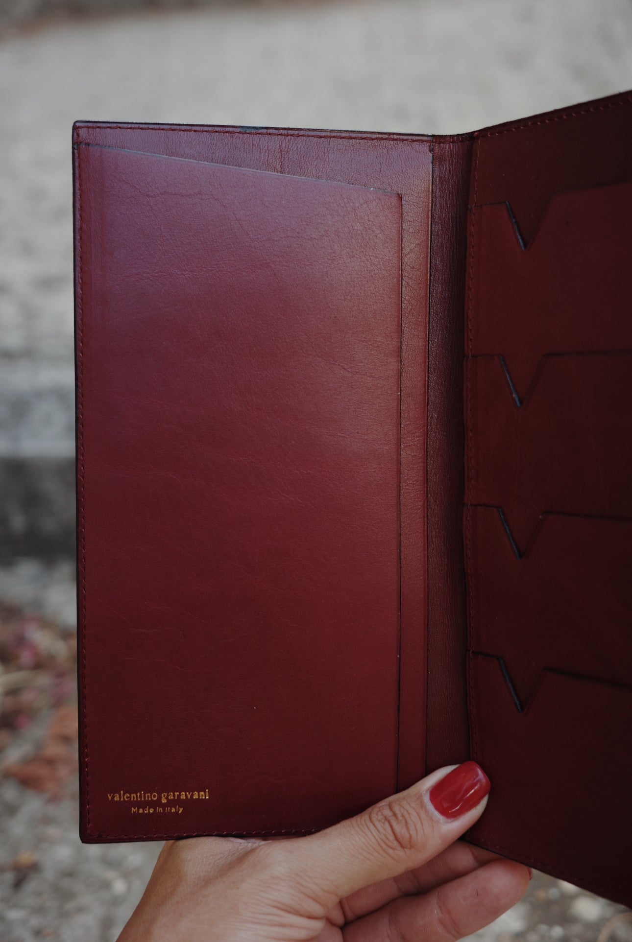1950s Valentino Long Card Holder